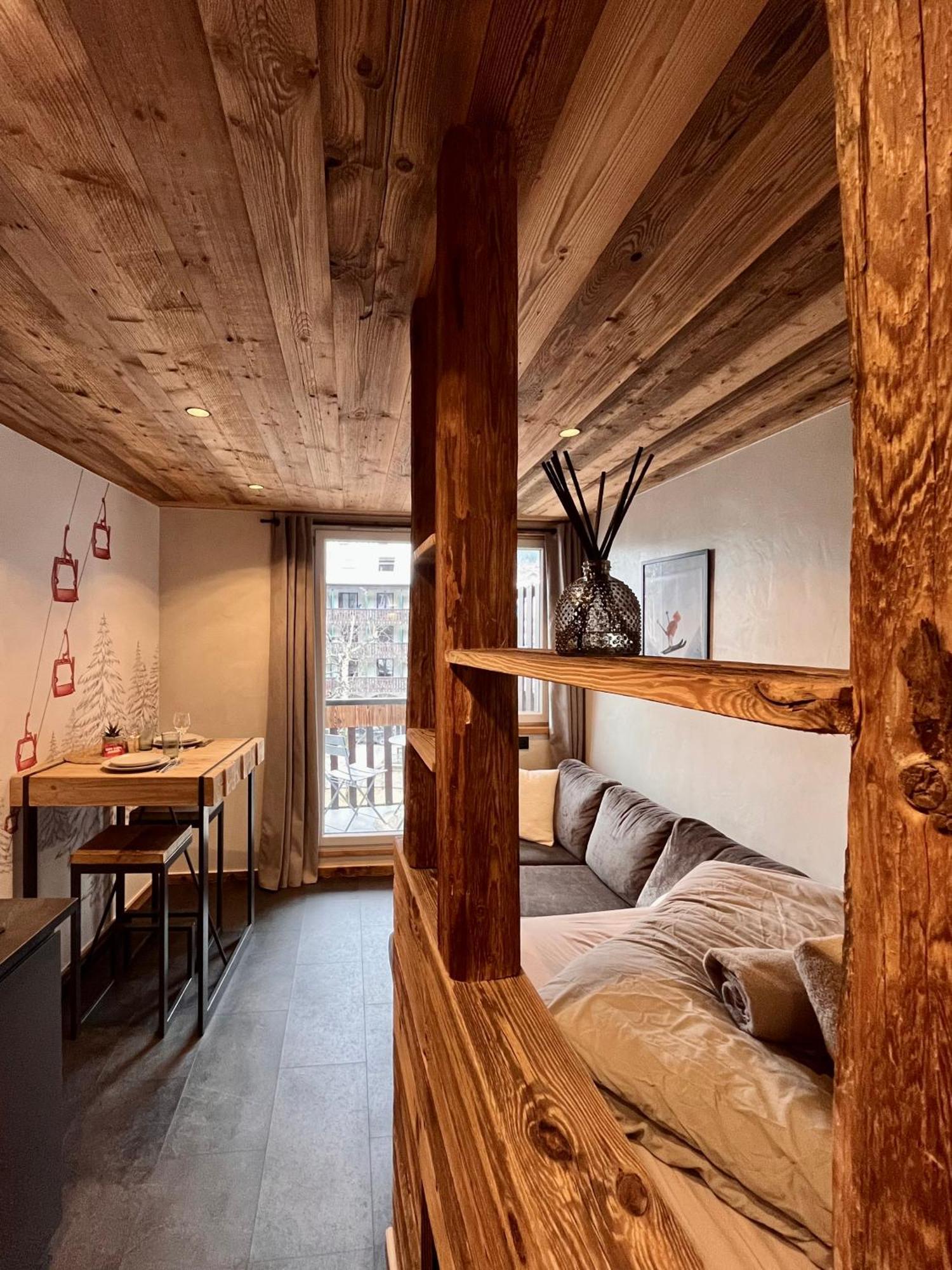 Le Nid De L'Aiguille - Au Pied De L'Aiguille Du Midi Apartment Chamonix ภายนอก รูปภาพ
